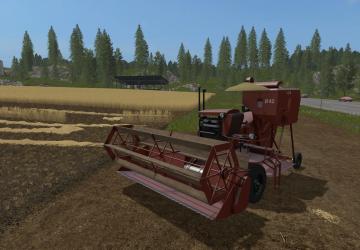 Самоходный комбайн С-4 «Сталинец»версия 1.0.0.0 для Farming Simulator 2017 (v1.5.x)