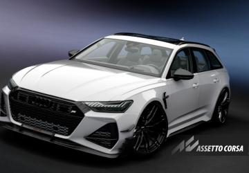Sayrx Audi RS6 ABT 2022 | Blacked outверсия 6.0 для Assetto Corsa