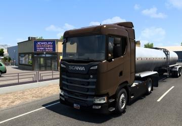 Scania 2016 Trafficверсия 0.1 для American Truck Simulator (v1.43.x, 1.44.x)