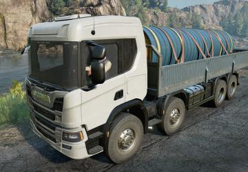 Scania Next Gen 8x8версия 1.0.5 для SnowRunner (v39.0)
