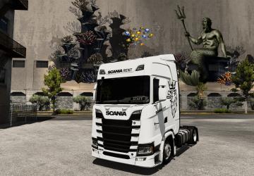 Scania NextGen PGRS Lowdeck Addon + New Interior Addonv1.0 для Euro Truck Simulator 2 (v1.53.x)