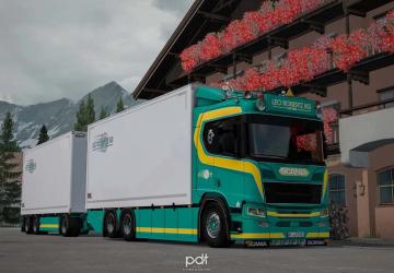 Scania R650 Leo Robertz KGверсия 6.0 для Euro Truck Simulator 2 (v1.57.x)