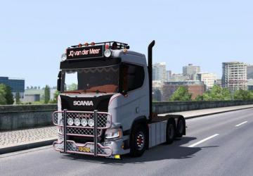 Scania R650 QJ van der Meerверсия 2.0 для Euro Truck Simulator 2 (v1.38.x)