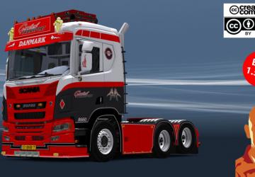 Scania R660 Gottlieb Transportверсия 2.0 для Euro Truck Simulator 2 (v1.53.x)