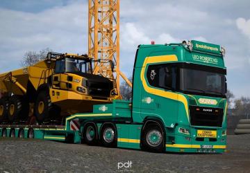 Scania S650 Leo Robertz KGверсия 1.0 для Euro Truck Simulator 2 (v1.53.x)