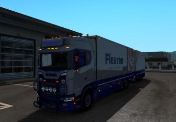 Scania S Nextgen Fleurenверсия 1.0 для Euro Truck Simulator 2 (v1.38.x)