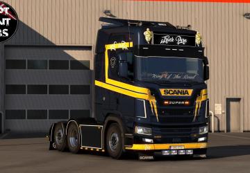 Scania S Paintjobsверсия 1.0 для Euro Truck Simulator 2 (v1.39.x)