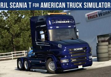 Scania T от RJLверсия 1.0 для American Truck Simulator (v1.43.x)