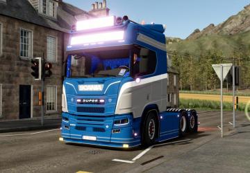 Scania Truckstylingверсия 1.0.0.0 для Farming Simulator 2025