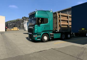 Scania V8 Straight Open Pipeверсия 1.0 для Euro Truck Simulator 2 (v1.54.x)