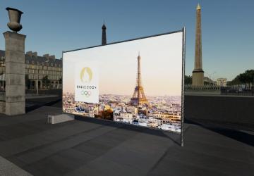 Security Barrier - “Paris 2024 Olympic Games”v2.0.0.0 для Farming Simulator 2019