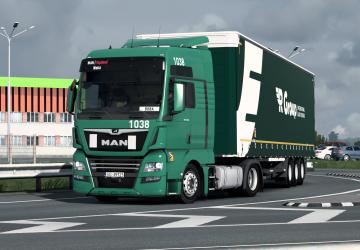 SFX EVR MAN TGX 440 D2676версия 3.2 для Euro Truck Simulator 2 (v1.53.x, 1.54.x)