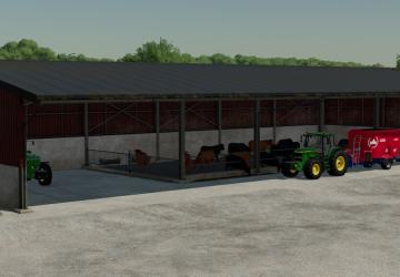 Shelter With Cowshedверсия 1.0.0.0 для Farming Simulator 2022