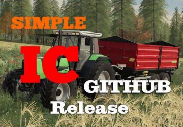 SimpleIC - Easy Interactive Controlверсия 0.9.3.4 для Farming Simulator 2019 (v1.7x)