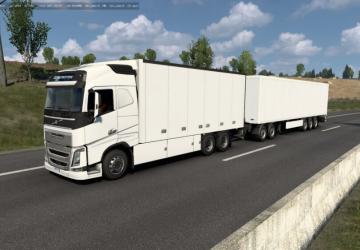 Скандинавские 25м сцепки в трафикверсия 1.0 для Euro Truck Simulator 2 (v1.43.x)