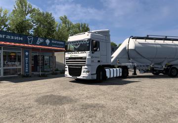 Скин «АгроЭко» Daf 105версия 1.0 для Euro Truck Simulator 2 (v1.32-1.56)
