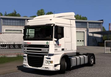 Скин АвтоSила для DAF XF 105версия 1.0 для Euro Truck Simulator 2