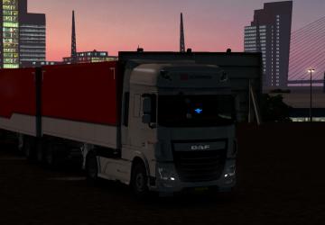 Скин DB schenker для Daf xf 106 euro 6версия 1.0 для Euro Truck Simulator 2 (v1.56+)
