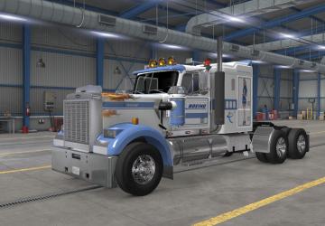 Скин+Экстерьер для «Autocar AT»версия 1.0 для American Truck Simulator (v1.43-1.45)