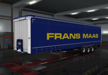 Скин Frans Maas для Krone Profilinerверсия 1.0 для Euro Truck Simulator 2 (v1.32.x, - 1.38.x)