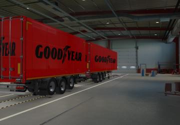 Скин Goodyearверсия 1.0 для Euro Truck Simulator 2 (v1.39.x)
