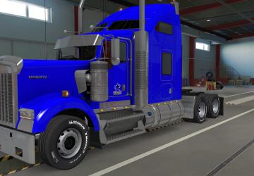 Скин Landstar для Kenworth W900Bверсия 1.0 для Euro Truck Simulator 2 (v1.39.x, - 1.43.x)