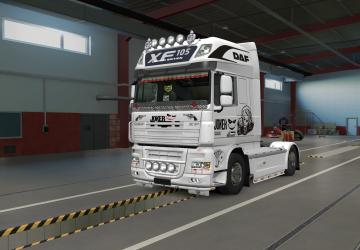 Скин на DAF by Vadikверсия 0.1 для Euro Truck Simulator 2 (v1.54)