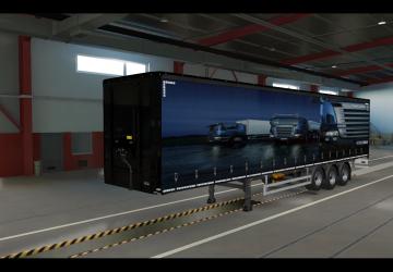 Скин на шторный прицепверсия 1.0 для Euro Truck Simulator 2 (v1.35.x, - 1.39.x)