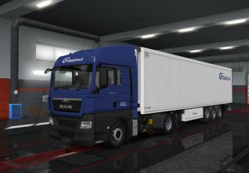Скин пак «Globaltruck»версия 1.0 для Euro Truck Simulator 2 (v1.35.x, 1.36.x)