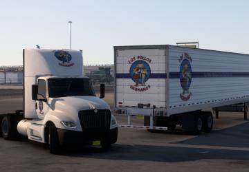 Скин пак Los Pollos Hermanosверсия 1.1 для American Truck Simulator (v1.46, 1.47)