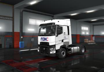 Скин «ПЭК»версия 1.0 для Euro Truck Simulator 2 (v1.36.x)