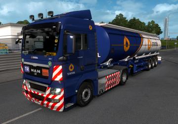 Скин StatOil для Man TGXверсия 1.0 для Euro Truck Simulator 2 (v1.35.x, - 1.43.x)