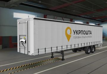 Скин УКРПОШТАверсия 1.0 для Euro Truck Simulator 2 (v1.51)