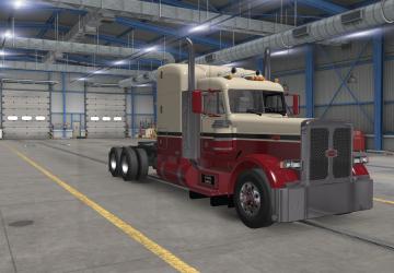 Скины,интерьер,звуки для Petebilt Project3XXv1.1 для American Truck Simulator (v1.43)