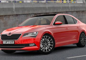 Skoda SuperB 2017версия 5.3 для Euro Truck Simulator 2 (v1.57.x)
