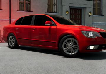 Skoda Superb (3T) (2008-2015)версия 1.2 для BeamNG.drive (v0.38.x)
