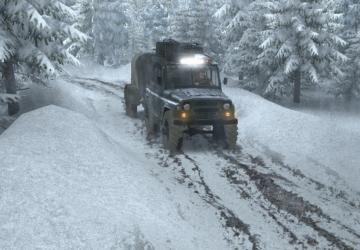 Снегопад, зимний модверсия 2.2.4 для SpinTires (v03.03.16)