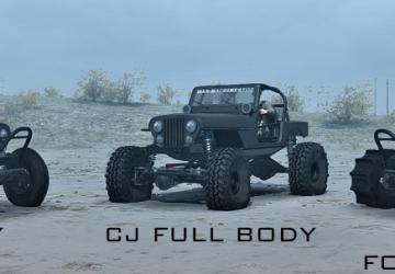 Spun Jeep CJ Full Body Packдля Spintires: MudRunner (v25.02.21)