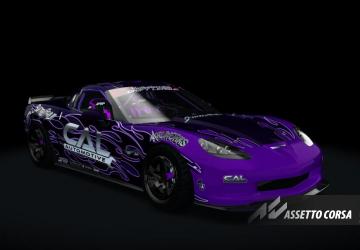 SRDL Pro v2 Chevrolet Corvette C6версия 1.0 для Assetto Corsa