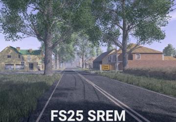 Карта «Srem»версия BETA для Farming Simulator 2025