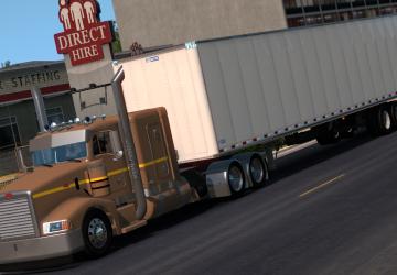 Stoughton Z-Plate Dryvanверсия 1.1 для American Truck Simulator (v1.43.x)