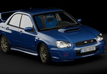 Subaru Impreza 2004 (GDB-C) WRX STi (LHD)v1.01 для Assetto Corsa