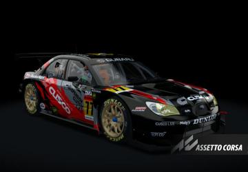 Subaru Impreza GT300версия 1.2 для Assetto Corsa