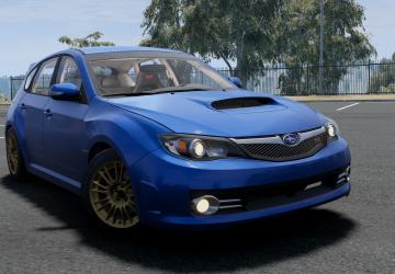 Subaru Impreza WRX STI 2008версия 1.0 для BeamNG.drive (v0.30.x)