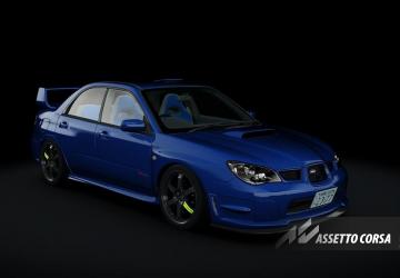 Subaru Impreza WRX STi [GDB-F] SILVER tailv1.02.1 для Assetto Corsa