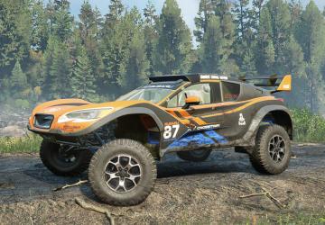 Subaru XV Crosstrek Dakar Rally Raiderверсия 1.0.2 для SnowRunner (v17.0)