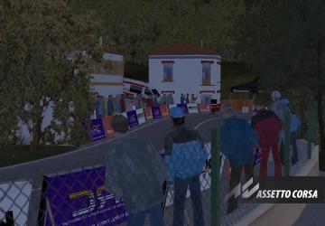 Subida Ciudad de Oviedo - Tudela Veguínверсия 1.0 для Assetto Corsa