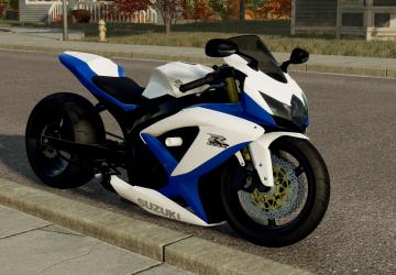 Suzuki GSXR 1000версия 1.0.0.0 для Farming Simulator 2022 (v1.13.x)