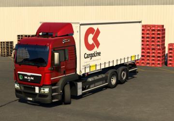 Swap Body Addon for MAN TGSверсия 1.2.1 для Euro Truck Simulator 2 (v1.51.x, 1.52.x)