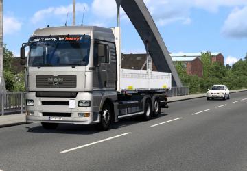Swap Body Carrier Chassis for MAN TGAверсия 1.2 для Euro Truck Simulator 2 (v1.52.x)